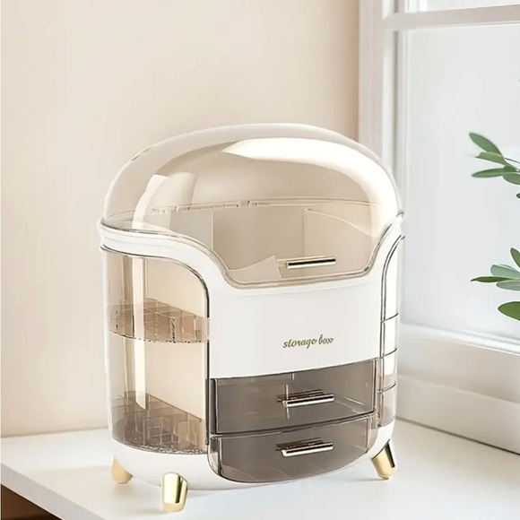 COPY - White Storage Box with Lid - Picture 4 of 5